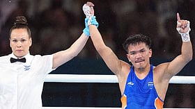 Jadumani Singh beats Pakistan’s Sumama Rehman 5-0 at CWG 2026 on Kargil Vijay Diwas
