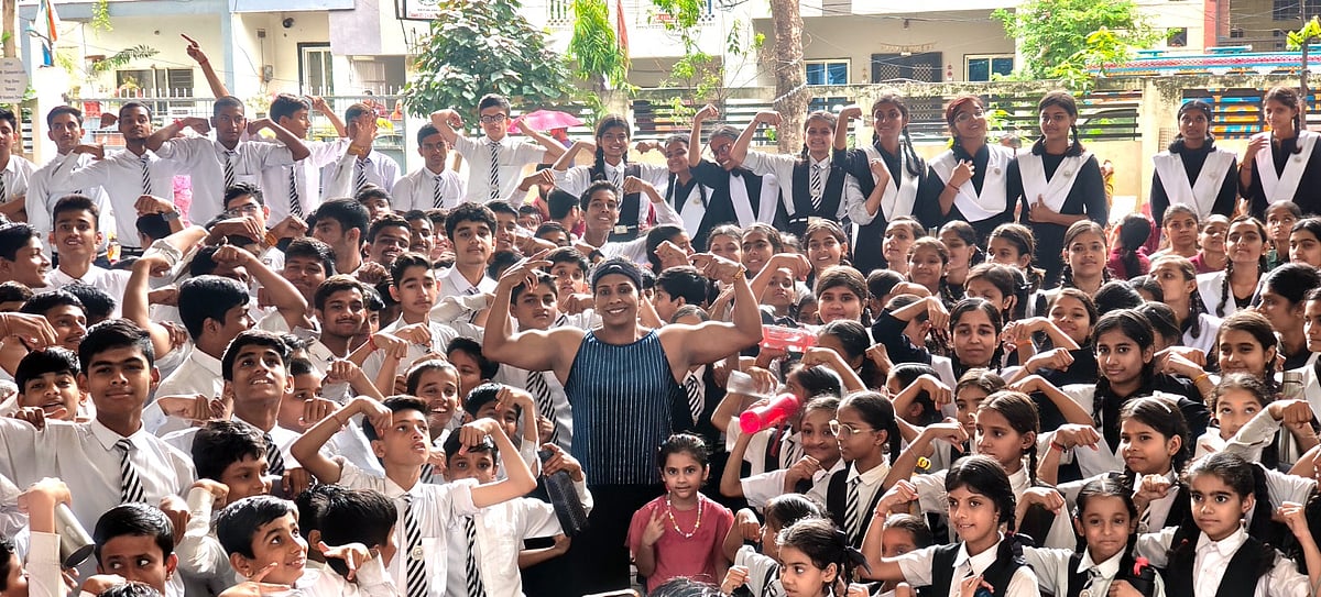 World Champion Bodybuilder Vandana Thakur Shares Journey, Inspired By Students’ Spirit In Indore