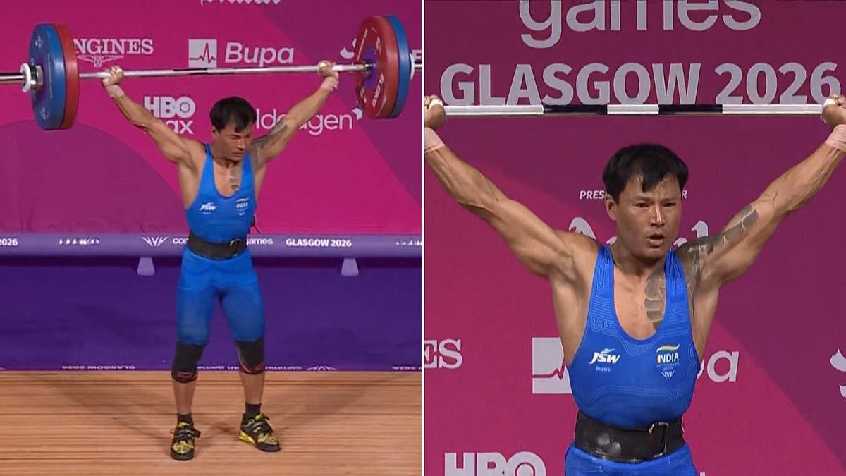 Rishikanta Singh Bags India's First Silver Medal At CWG 2026 In Men's 60Kg Weightlifting 