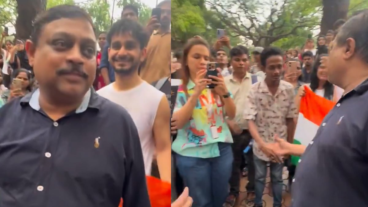 'Aapka Patience Dekh Ke Mazaa Aagaya': CJP Protesters Apologise To Viral TV Journo Whom They Mocked During His LIVE Reporting