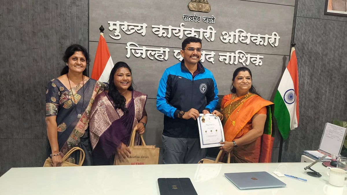 Nashik: 29 Teachers Honoured With ‘Post of the Month’ Award For Digital Teaching Innovation
