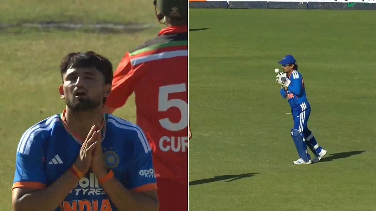 VIDEO: Ashok Sharma's Celebration Cut Short After Ishan Kishan Drops Simple Catch In IND vs ZIM 3rd T20I