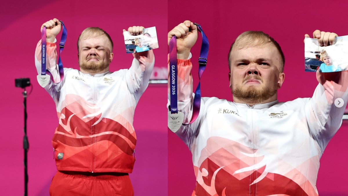 Heartwarming Scenes! Matt Harding Fulfils Promise To Late Father With Commonwealth Games Silver Medal In Glasgow