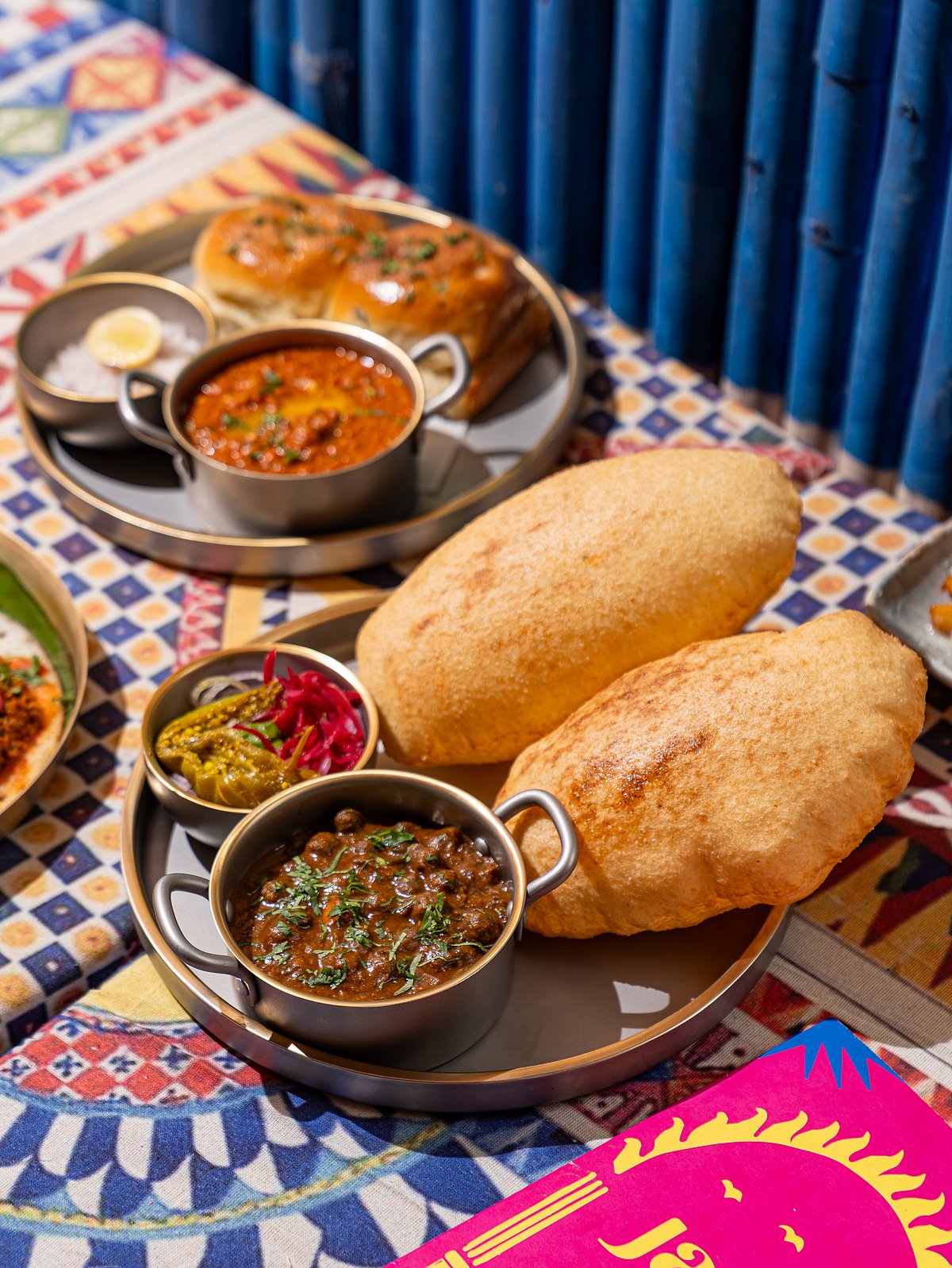 Chole Bhature and Pav Bhaji