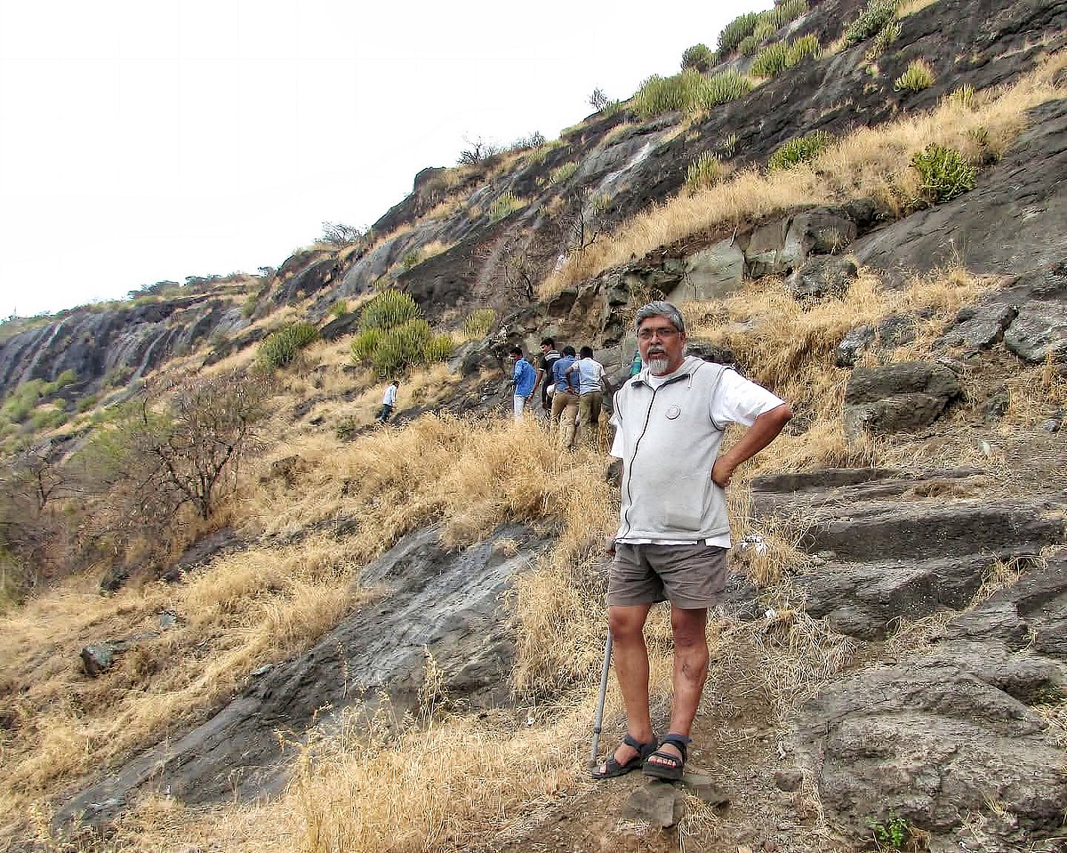 Milind Kshirsagar, founder of the conservation group Shivaji Trails