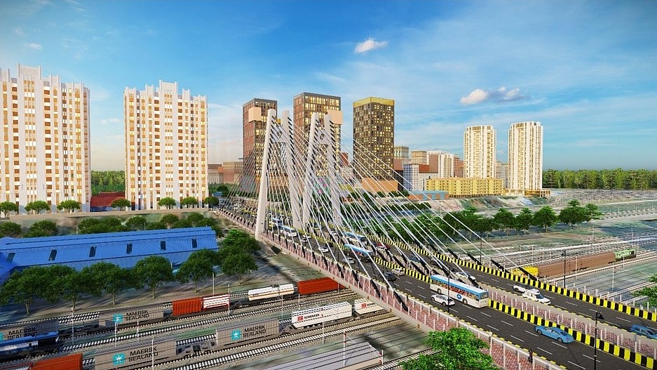 3D image of Ajni Bridge