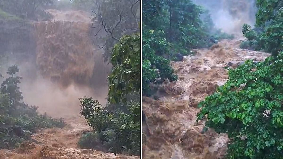Five Tourists Swept Away In Flash Flood At Hanuman Waterfall In Thane's Shahapur