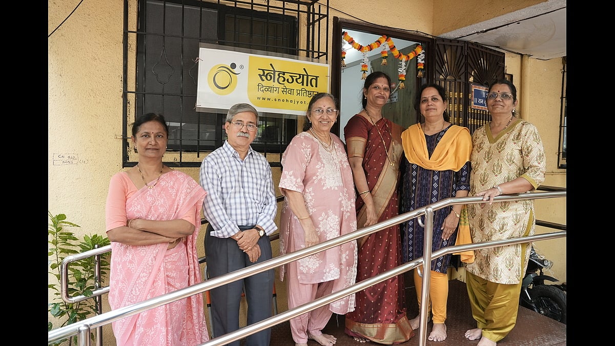 The trustees of Snehajyot Divyang Seva Pratishthan