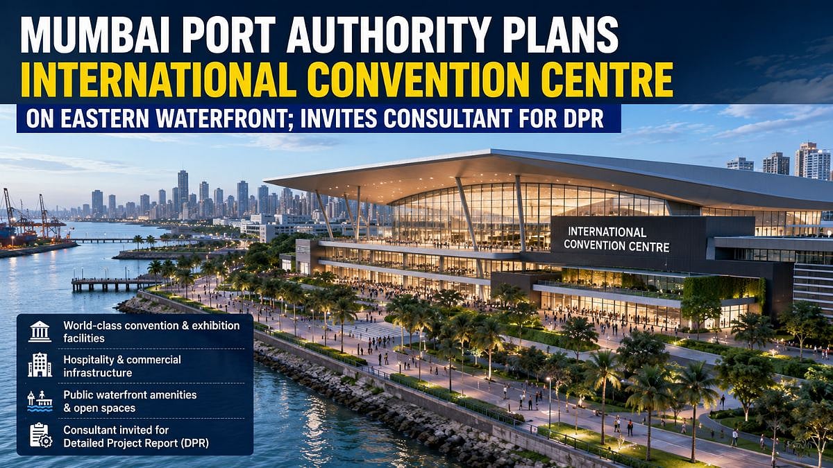 Mumbai Port Authority Plans International Convention Centre On Eastern Waterfront; Invites Consultant For DPR