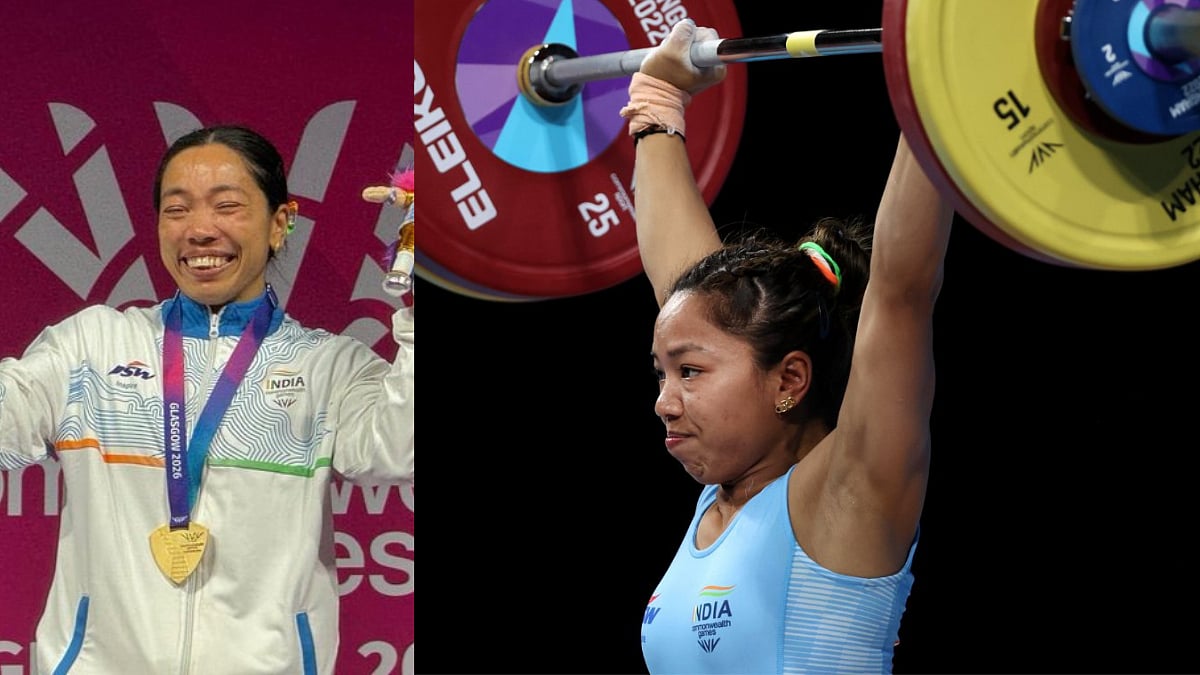 Mirabai Chanu's Nod To India, Dons Butterfly-Shaped 'Tiranga' Hair Clips During Her Gold Medal-Winning Moment At Commonwealth Games