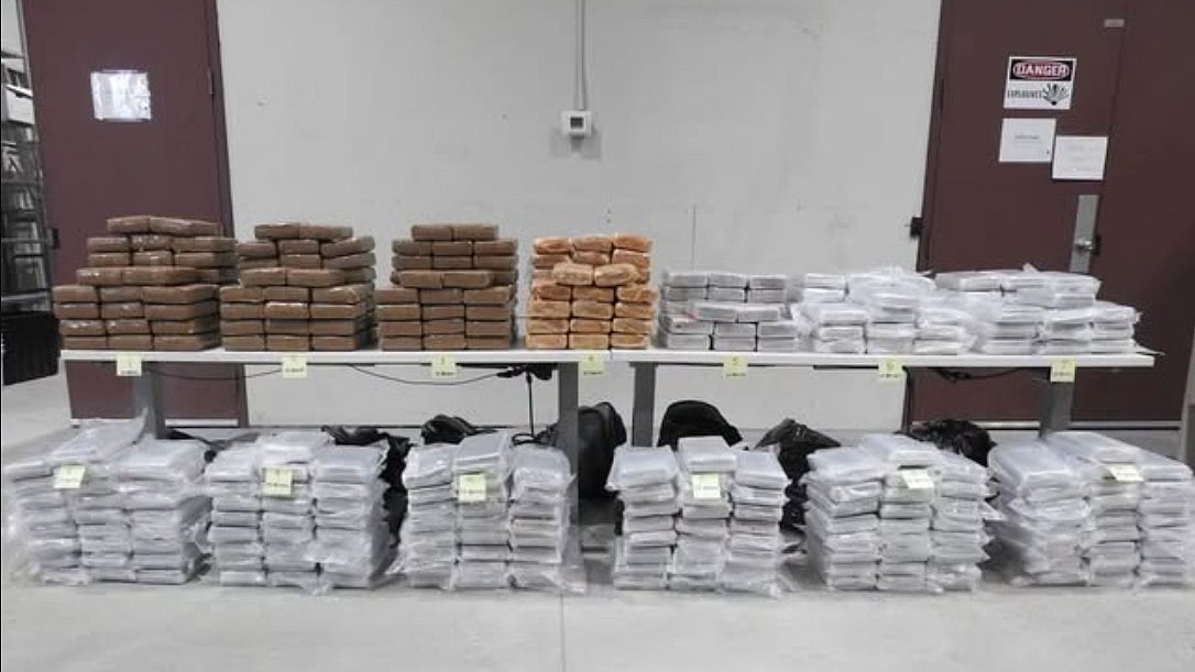 19 Arrested After Ontario Police Seize Drugs Worth Over USD 97 Million In One of Canada's Biggest Busts