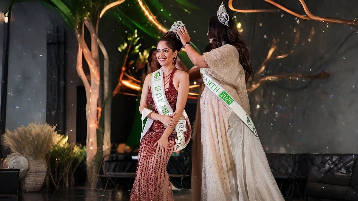 Bhumika Shajwani Mrs Earth Elite win