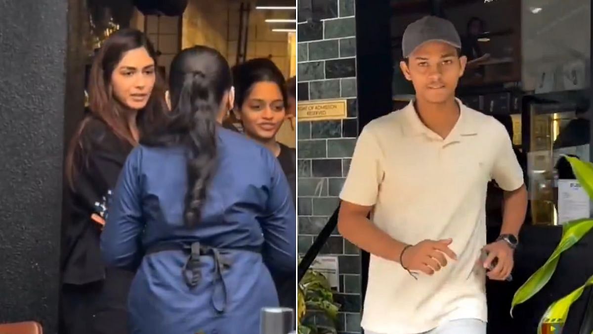 Are Yashasvi Jaiswal And Mrunal Thakur Dating? Social Media Abuzz With Rumours After Viral Bandra Cafe Video