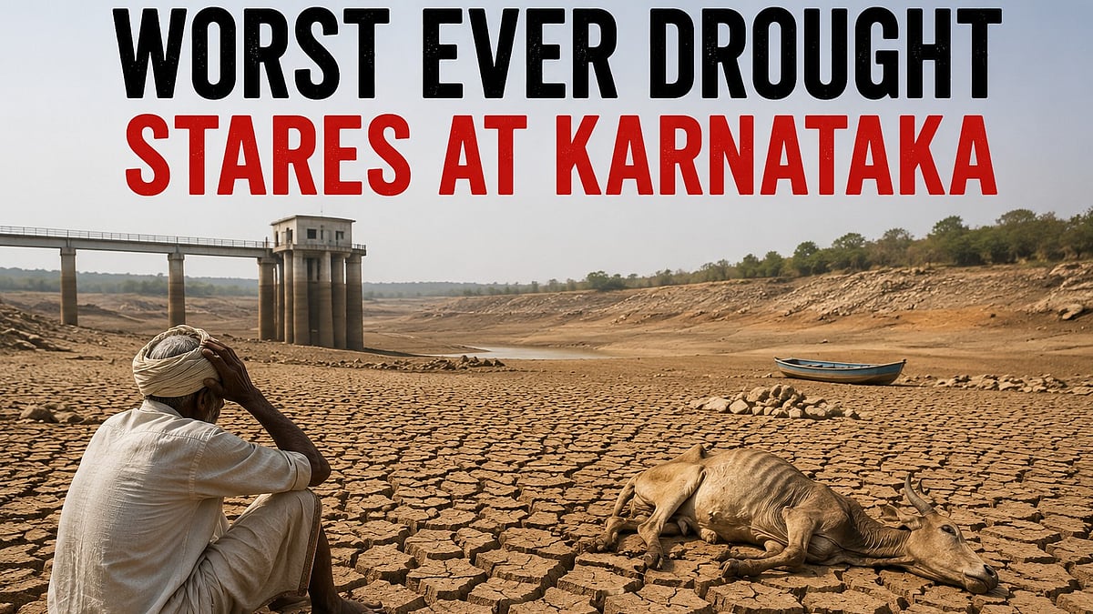 Worst Ever Drought Stares At Karnataka