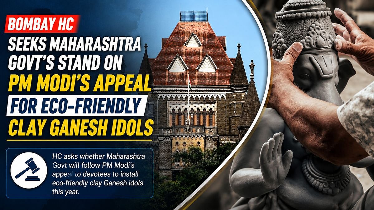 Bombay HC Seeks Maharashtra Govt's Stand On PM Modi's Appeal For Eco-Friendly Clay Ganesh Idols