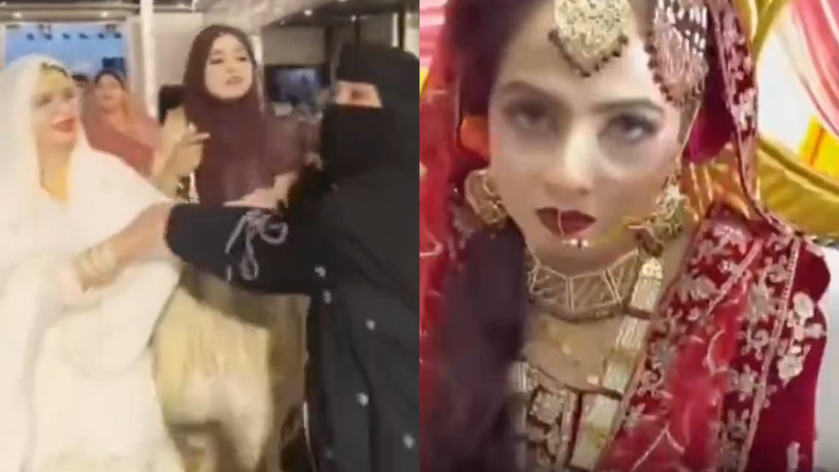 'Main Pehli Biwi Hoon': Kanpur Woman Crashes Husband's Second Marriage Functions, Scolds 'Dulhan' On Stage | WATCH