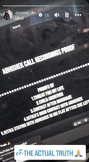 Anurag Dobhal AKA UK07 Rider Confronts Wife Ritika's 'Best Friend' Abhishek Sahni 