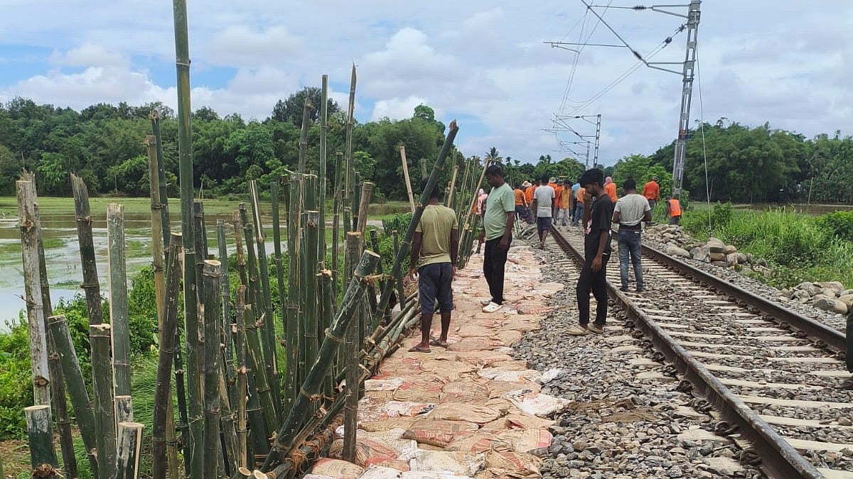 NFR Restores Flood-Affected Tinsukia Division Tracks