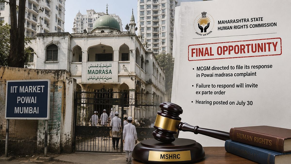 Mumbai: MSHRC Gives MCGM Final Opportunity To Respond In Powai Madrasa Complaint, Warns Of Ex Parte Order
