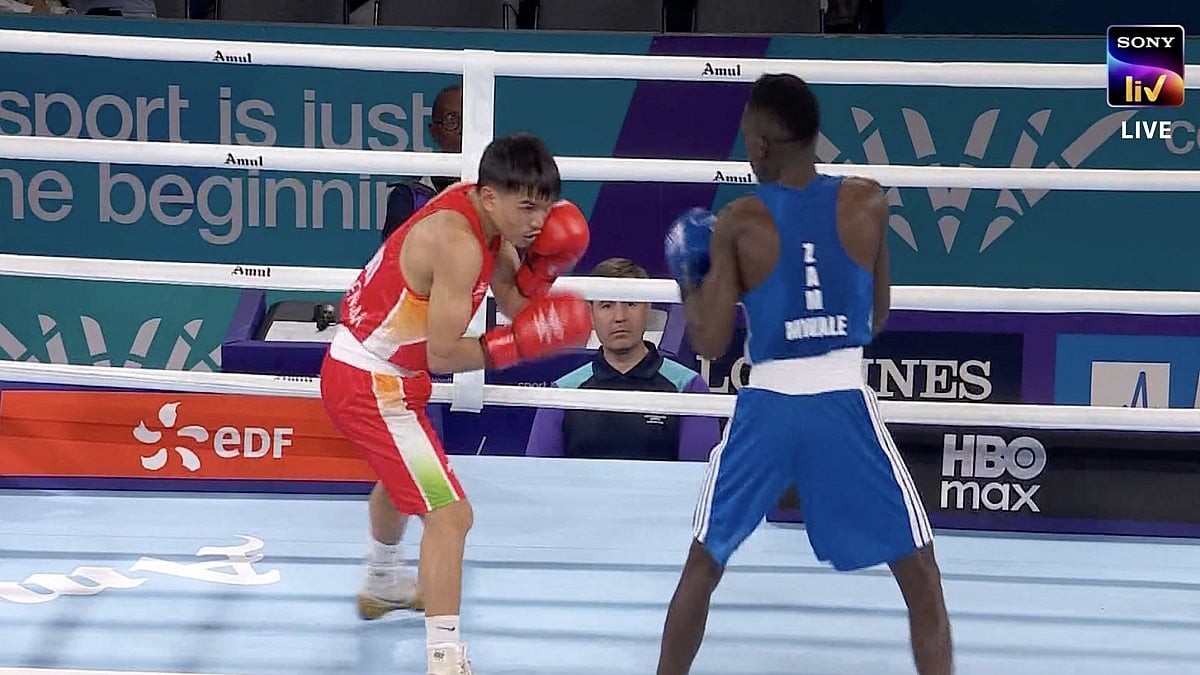 CWG 2026: Indian Boxer Jadumani Singh Mandengbam Beats Zambia's Mwale, Assures India Another Medal In Boxing