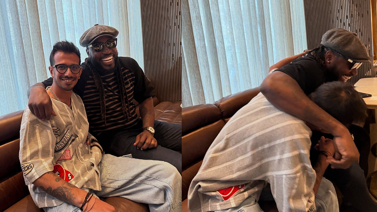 'Jab We Met In London': Yuzvendra Chahal Reunites With Former RCB Teammate Chris Gayle; Shares Pics On Social Media
