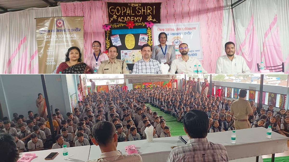 DLSA Spreads Awareness On Substance Abuse And Online Safety In Indore