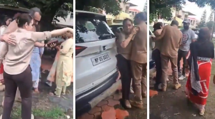 Neighbours Clash After Ex-Officer's Daughter-In-Law Calls Temple A 'Bl**dy Thing' At Chuna Bhatti...