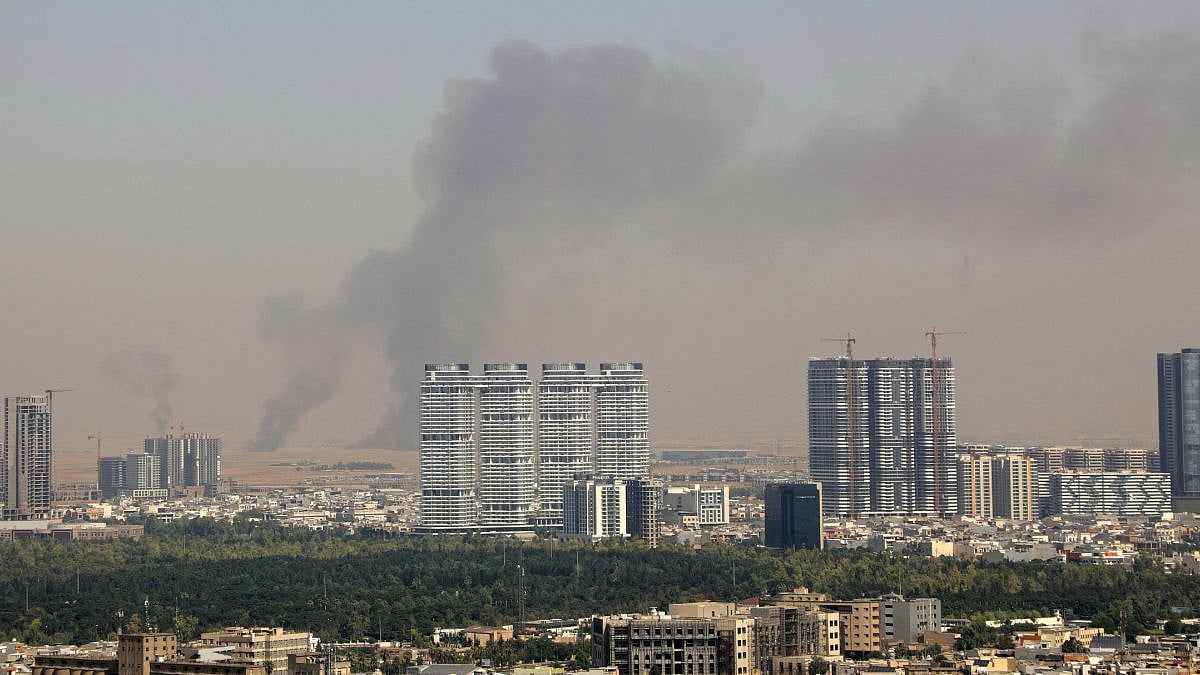Multiple Explosions Rock Erbil in Northern Iraq After Iranian Drone Strikes Near US Consulate | Video