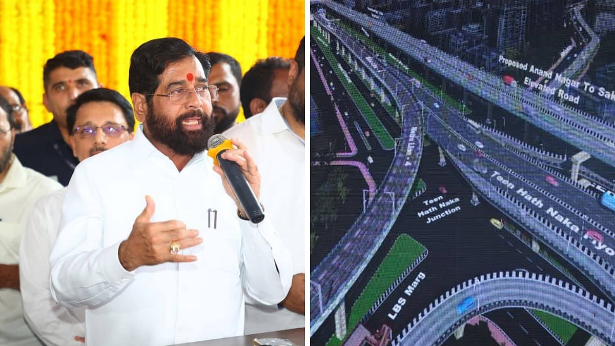 Thane's Teen Hath Naka To Be Congestion-Free Soon? Eknath Shinde Launches ₹200-Crore Project To Ease Traffic At One Of Asia's Busiest Junctions