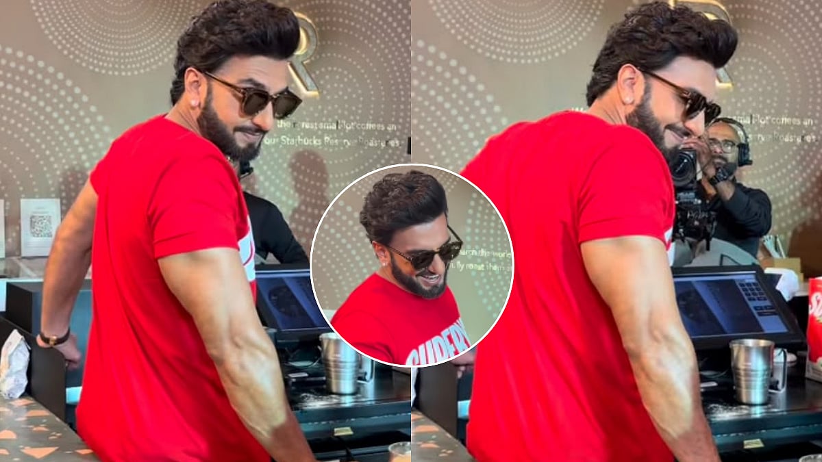 'Main Do Bacche Ka Baap...': Ranveer Singh Blushes As Woman Flirts With Him On Set In Mumbai; VIDEO Goes Viral
