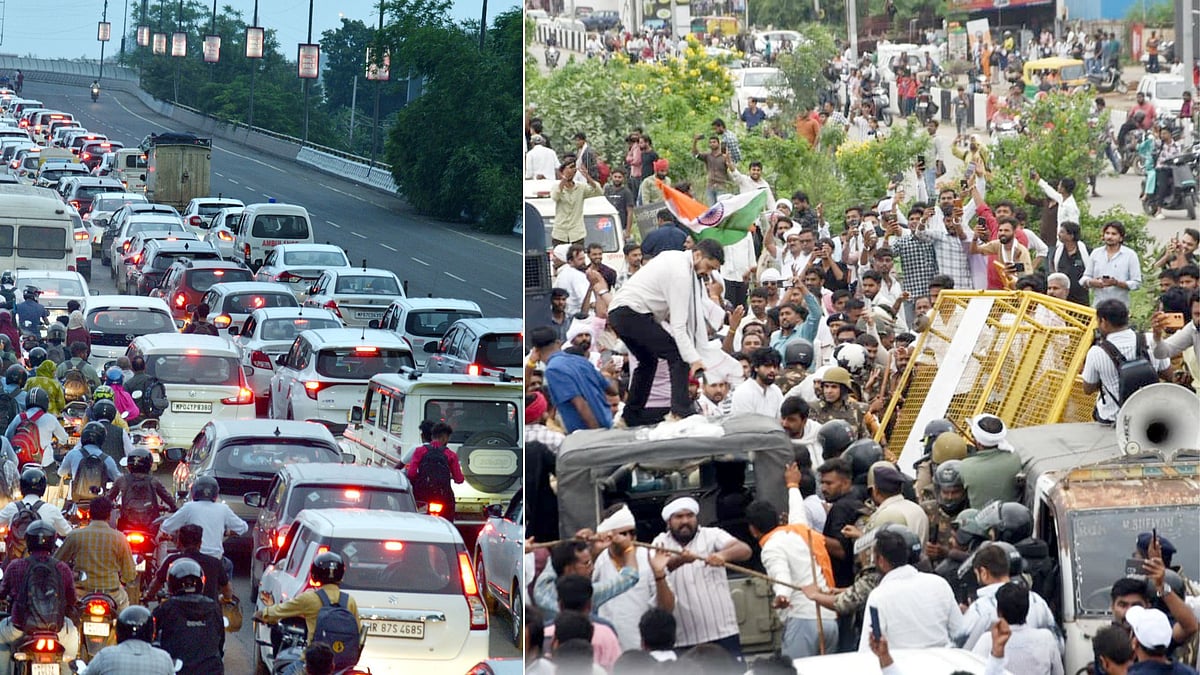 ‘Chalo Bhopal’ March: Farmers Reach Capital, Demand Moong Procurement At MSP
