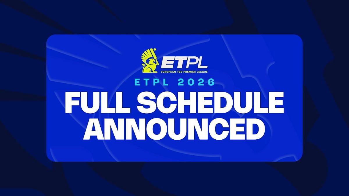 European T20 Premier League Unveils Inaugural 2026 Schedule, Season To Begin On August 26