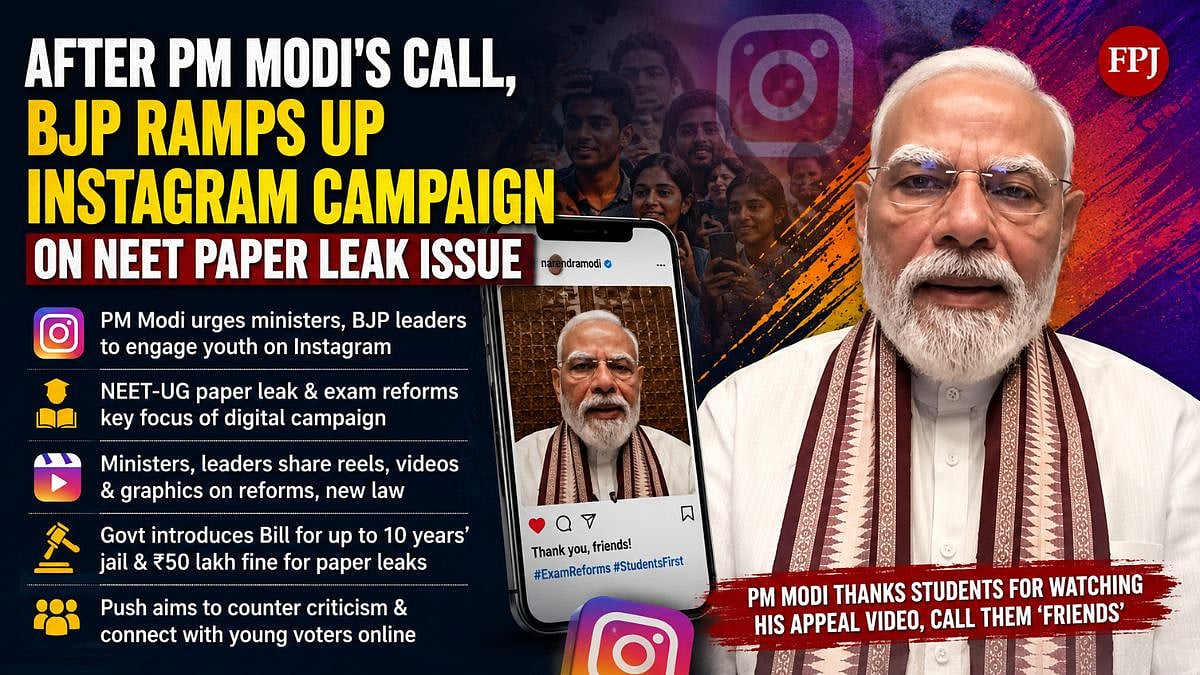 After PM Modi's Call, BJP Ramps Up Instagram Campaign On NEET Paper Leak Issue