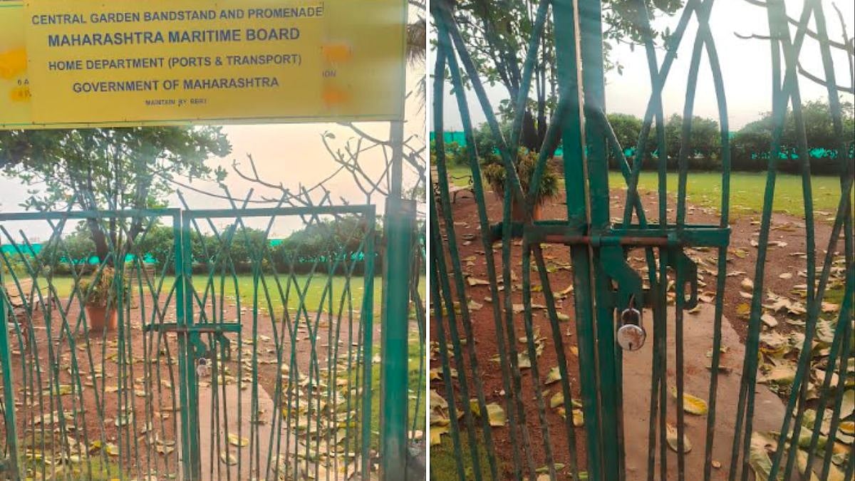 Bandra Bandstand's Central Garden Being Consistently Shut Ignites MMB's Inspection, Officer Met With Locked Gate