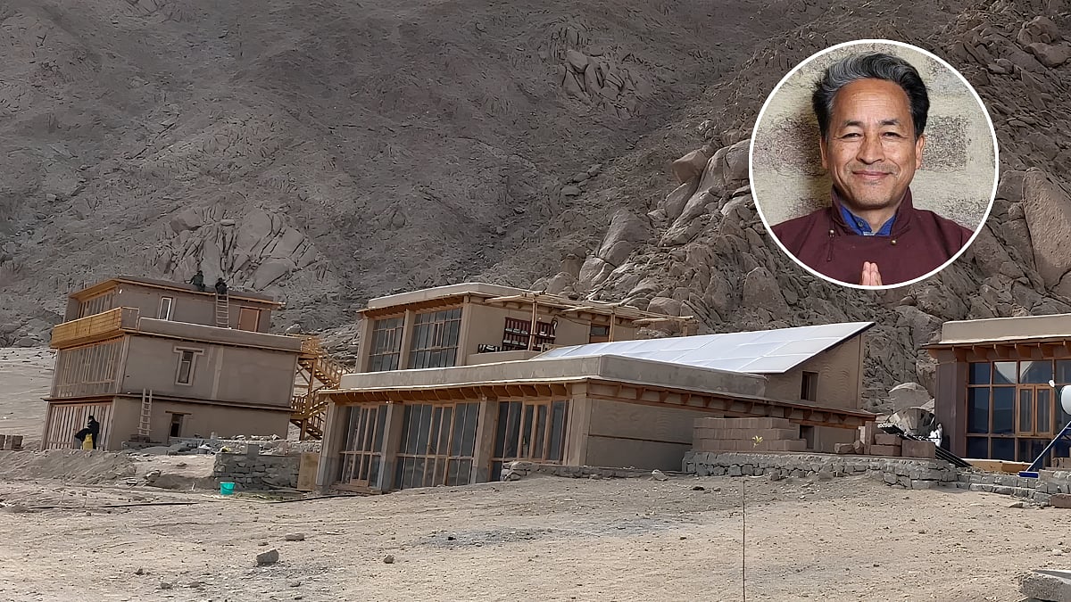 Sonam Wangchuk Lives In 'Tribal House' In Ladakh: Inside The Eco-Friendly Space Built With Mud Walls