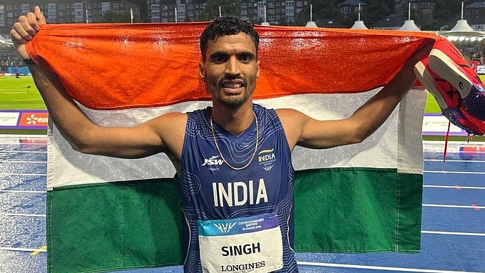 Gulveer Singh Creates History With India's 1st Commonwealth Games Men's 10,000m Silver