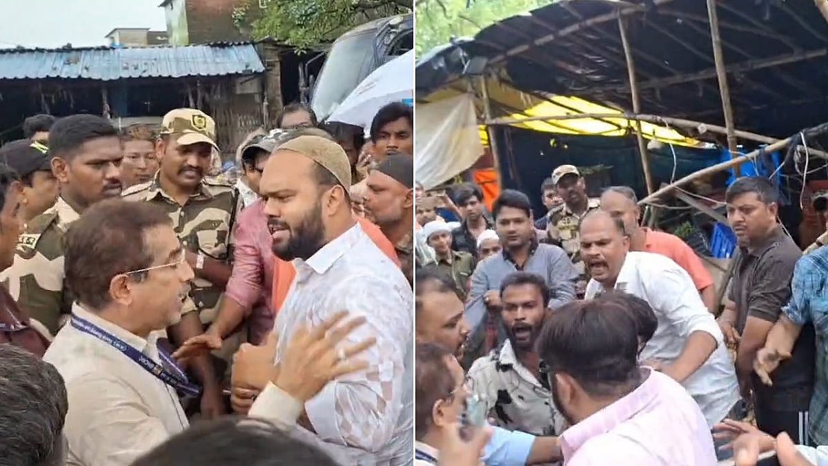 Bhiwandi Anti-Encroachment Drive Halted After Shopkeepers Clash With Civic Officials In Khandupada, Police Intervene