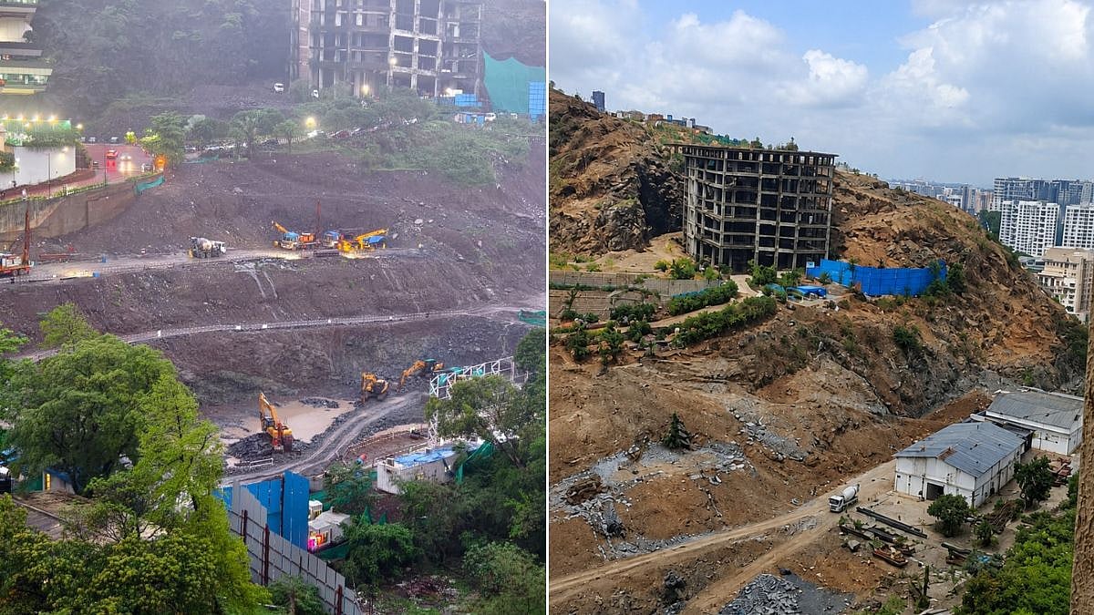 Mumbai: Powai Hill Cutting For Brookfield-JPMC GCC Project Sparks Landslide, Flooding And Environmental Concerns