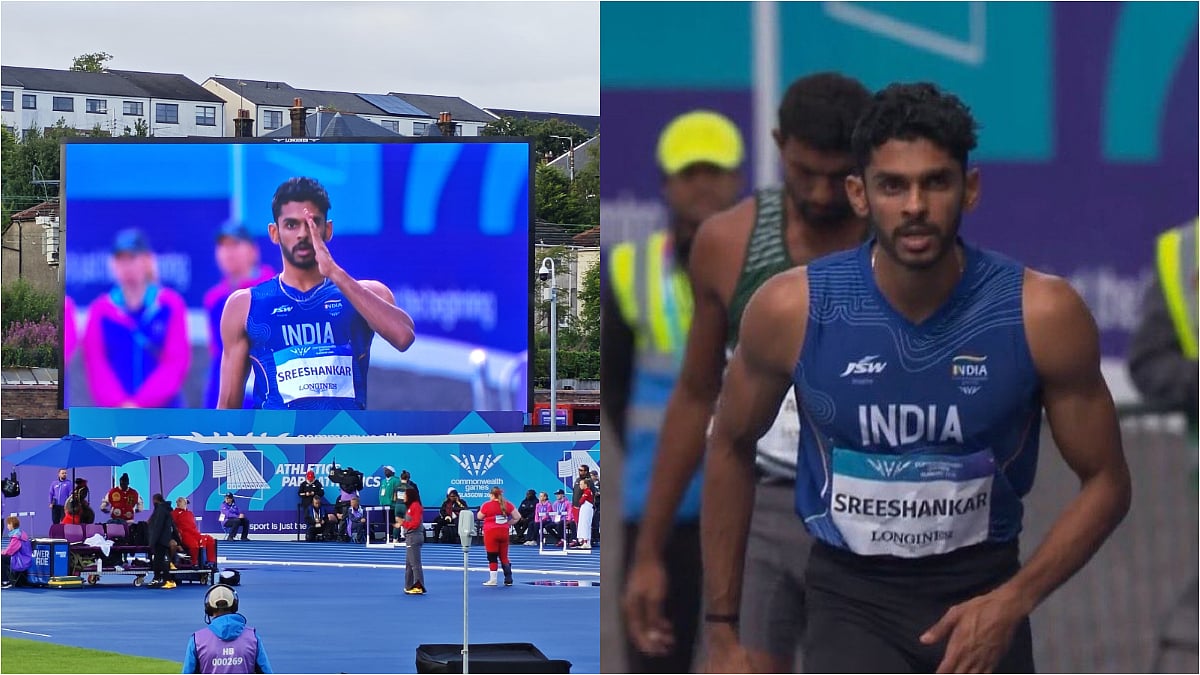 CWG 2026: Indian Athlete Murali Sreeshankar Wins Silver Medal In Long Jump With 8.09M Leap