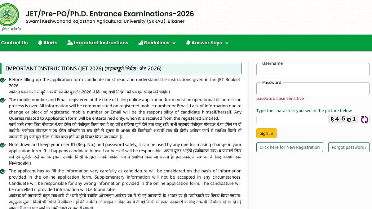 Rajasthan JET Result 2026 Declared At jetskrau2026.com; What's Next?