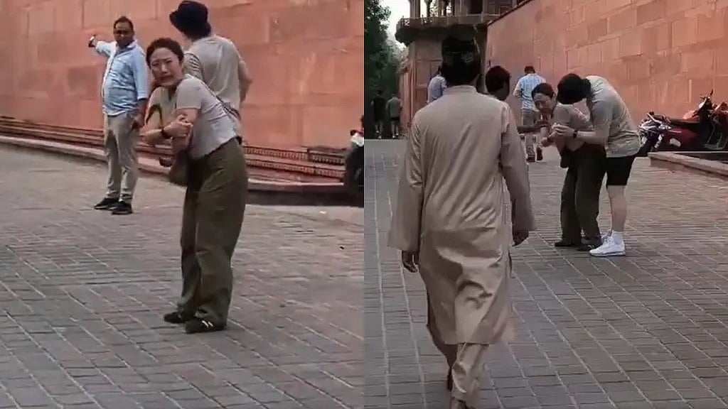 'Don't Come To India': South Korean Tourist Injured In Monkey Attack Near Taj Mahal, Delay In Medical Response Sparks Outrage - VIDEO 