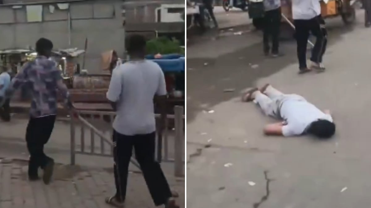 Video: Man Collapses, Dies On Busy Jaipur Road After Being Struck With Thick Stick; 4 Arrested