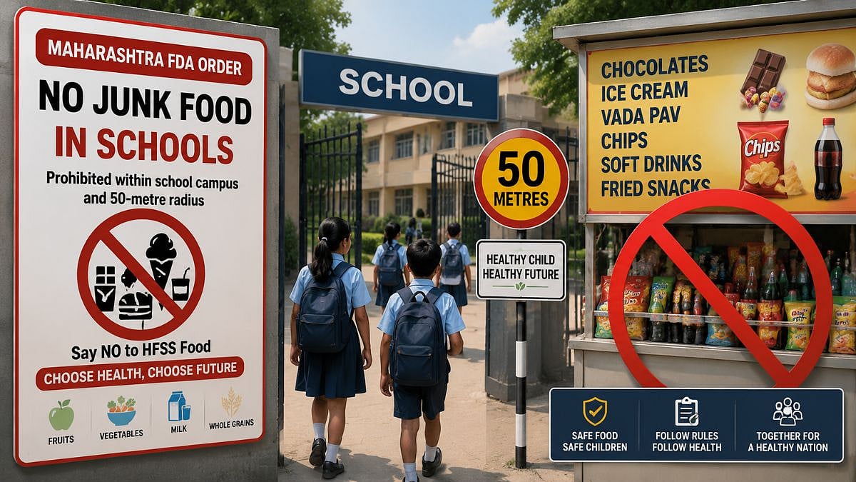 Maharashtra FDA Bans Sale Of Chocolates, Ice Cream, Vada Pav & Junk Food In Schools, Within 50-Metre Radius