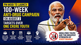 PM Modi to launch 100-week nationwide anti-drug campaign on August 2