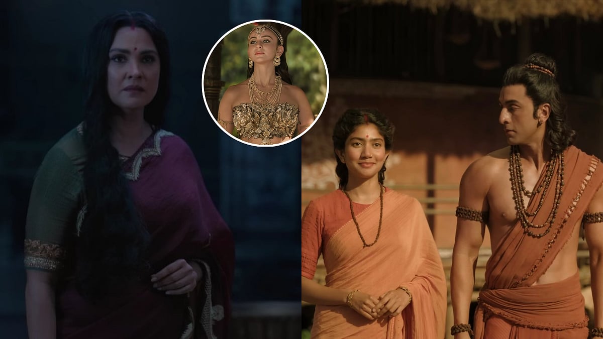 'Giving Ekta Kapoor Serial Vibes': Modern-Looking Sarees & Blouse In Ramayana: Part One Trailer Sparks Memefest