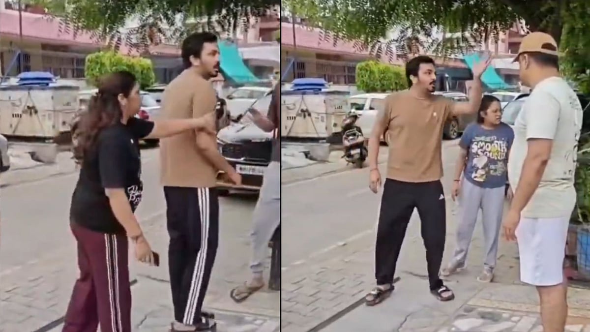 'Police Ke Muh Me Paise Bhar Dunga': Dispute Over Dog Turns Ugly, Viral Video Shows Ghaziabad Man Boasting About Wealth, ₹7 Cr House