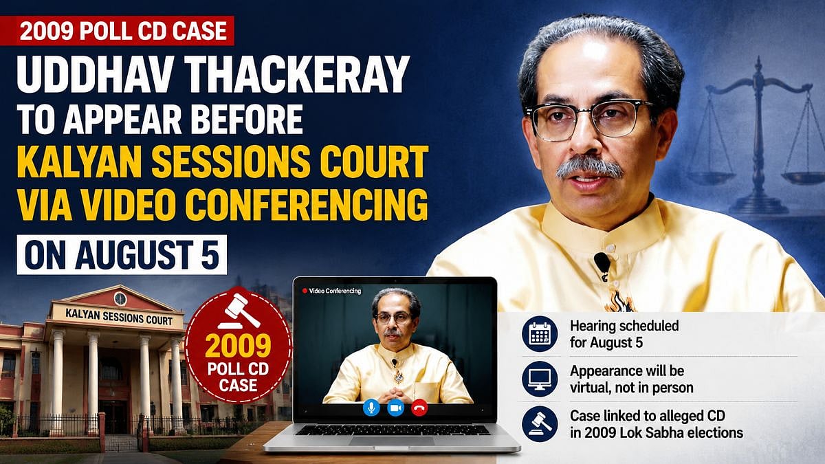 2009 Poll CD Case: Uddhav Thackeray To Appear Before Kalyan Sessions Court Via Video Conferencing On August 5
