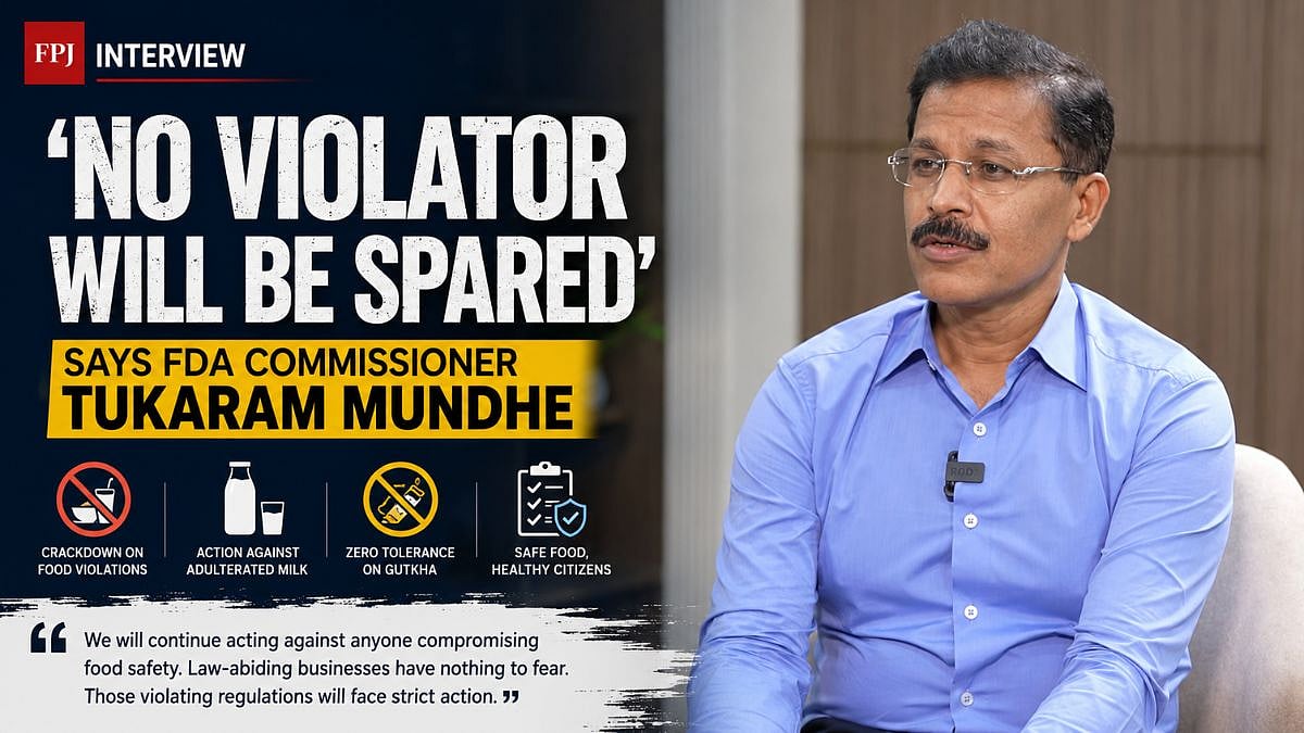 FPJ Interview: 'No Violator Will Be Spared,' Says FDA Commissioner Tukaram Mundhe On Unsafe Food, Gutkha And Public Health | VIDEO