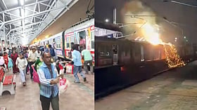 Overhead wire snap disrupts Sealdah–Dankuni local train services near Dakshineswar