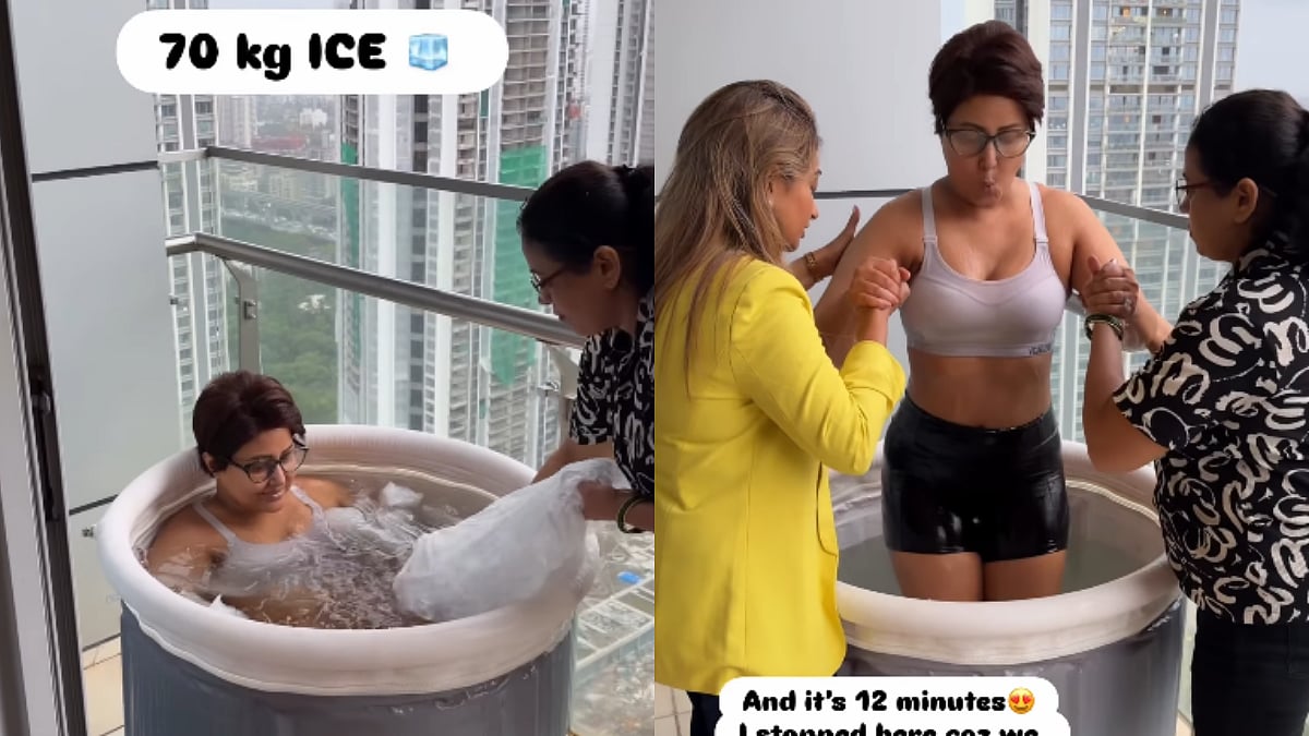Hina Khan Undergoes 12-Minute Ice Therapy Amid Breast Cancer Battle; Here's How Cold Therapy May Help Recovery